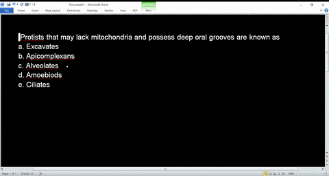 11-protists-that-may-lack-mitochondria-and-possess-deep-oral-grooves-are-known-as-a-excavates-b-apicomplexans-c-alveolates-d-amoebiods-e-ciliates