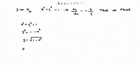 determine-whether-the-statement-is-true-or-false-explain-your-answer-if-y-is-defined-implicitly-as-a-82537