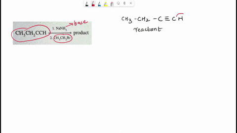 write-the-structural-formula-and-name-of-the-organic-product-for-the-reaction-between-an-alkyne-and-an-alkyl-halide-nanh-ch-chcch-product-2-chchbr-the-alkyne-group-is-shown-and-should-be-ent-21336