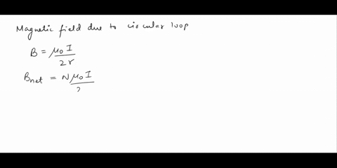 a-flat-circular-loop-has-22-turns-the-radius-of-the-loop-is-150-cm-and-the-current-through-the-wire-is-058-a-determine-the-magnitude-of-the-magnetic-field-at-the-center-of-the-loop-in-t-77093
