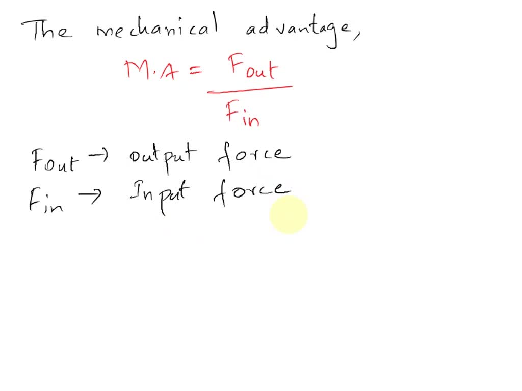 solved-a-machine-has-a-mechanical-advantage-of-3-if-the-input-force