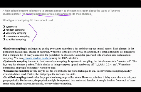a-high-school-student-volunteers-to-present-a-report-to-the-administration-about-the-types-of-lunches-students-prefer-he-surveys-members-of-his-class-and-records-their-choices-what-type-of-s-79383
