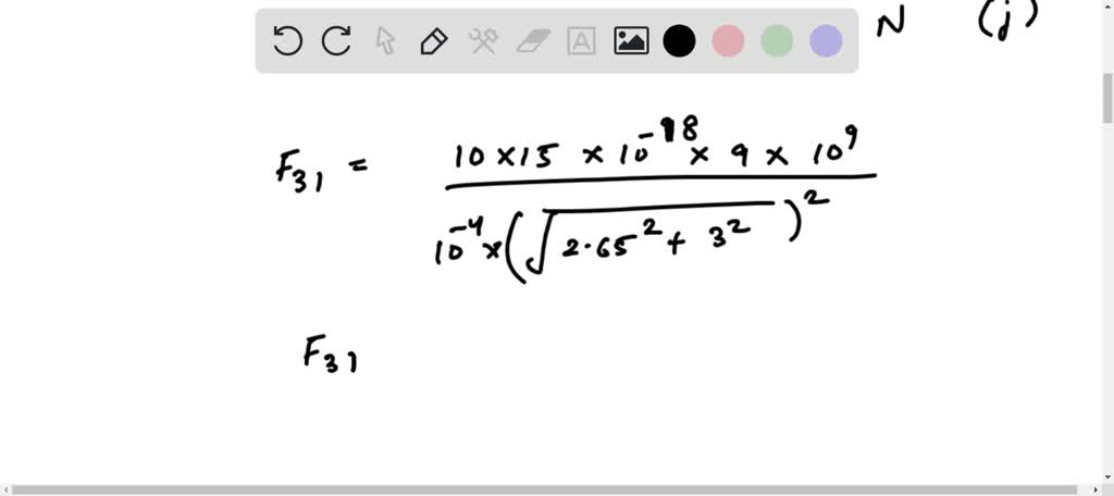 solved-part-a-what-is-the-magnitude-of-the-force-f-on-the-10-nc-charge