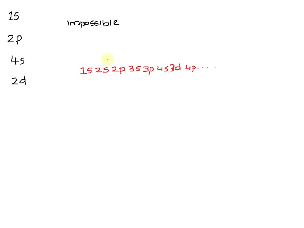 SOLVED 'Which combinations of n and represent real orbitals, and 62