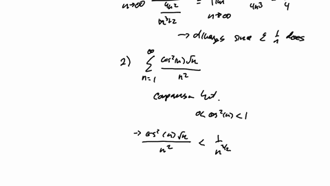point-test-each-of-the-following-series-for-convergence-by-either-the-comparison-test-or-the-limit-comparison-test-if-at-least-one-test-can-be-applied-to-the-seres_-enter-conv-if-it-converge-44724