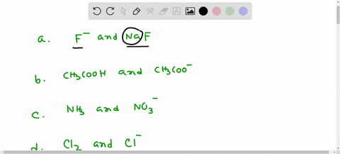 which-of-the-following-is-a-conjugate-acid-base-pair-f-and-naf-ch3cooh-and-chrcoo-nh3-and-no3-cl2-and-cl-hcl-and-hclo4-55044