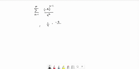 determine-whether-the-geometric-series-is-convergent-or-divergent-_-4n-9n-convergent-divergent-ifit-is-convergent-find-its-sum-if-the-quantity-diverges-enter-diverges-47431