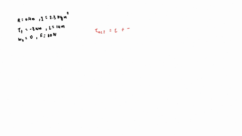a-drum-has-a-radius-of-040-m-and-a-moment-of-inertia-of-23kg-m2-the-frictional-torque-of-the-drum-axe-is-30-n-m-a-14-length-of-rope-is-wound-around-the-rim-the-drum-is-initially-at-rest-a-co-90257