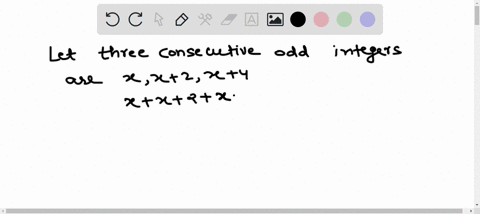 find-three-consecutive-odd-integers-that-have-a-sum-of-9-order-them-from-least-to-greatest-63972