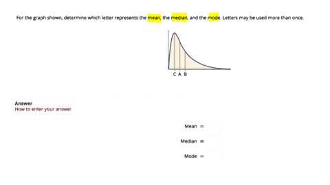 for-the-graph-shown-determine-which-letter-represents-the-mean-the-median-and-the-mode_-letters-may-be-used-more-than-once_-c-a-b-answer-how-to-enter-your-answer-tables-keypad-mean-median-mo-58593