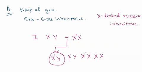 the-pedigree-below-depicts-the-inheritance-family-rare-genetic-trait-in-four-generations-ofa-00-assuming-complete-penetrance-and-no-new-mutations-what-is-the-mode-of-inheritance-of-the-rare-23344