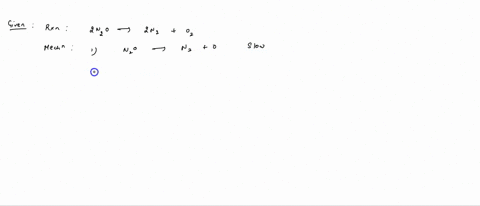 di-nitrogen-oxide-decomposes-when-heated-to-form-nitrogen-and-oxygen-this-reaction-is-described-by-the-following-equation-2-n2o-2-n2-o2-what-is-the-experimental-determined-rate-law-which-is-consiste-2