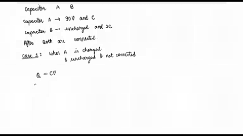 a-capacitor-of-capacitance-c-is-charged-upto-90-v-and-then-connected-to-an-uncharged-capacitor-of-capacitance-2c-the-final-potential-difference-acrosseach-capacitor-will-beo-45-vo-30-vo-90-v-97662