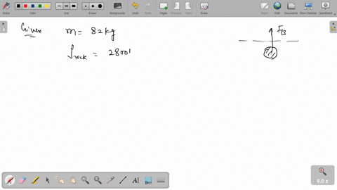calculate-the-buoyant-force-on-a-rock-with-a-mass-of-82-kg-and-a-density-of-2800-kgm3-when-fully-submerged-in-water-with-a-density-of-1000-kgm3-74244