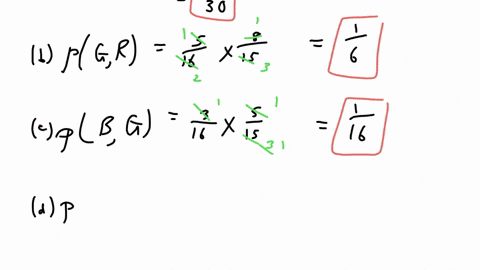 a-box-contains-8-red-balls-5-green-balls-and-3-blue-balls-you-pull-2-balls-from-the-box-one-at-a-time-without-replacement-leave-all-answers-as-fractions-find-the-probability-of-the-following-a-pred-on