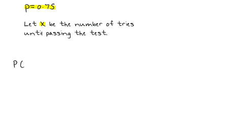 there-is-75-chance-to-pass-the-written-test-for-a-drivers-license-what-isthe-probability-that-a-person-will-pass-the-test-on-the-second-try-02445