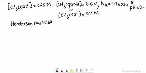 calculate-the-ph-of-acetic-acid-given-conc-of-acetic-acid-025-m-conc-of-sodium-acetate-06m-and-ka176-10-5-39635