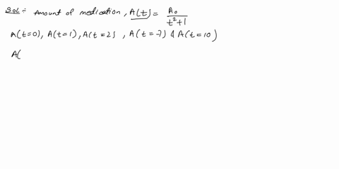 q9-after-an-injection-the-amount-of-a-medication-a-in-cubic-centimeters-cc-in-the-bloodstream-decreases-with-time-t-in-hours-suppose-that-under-certain-conditions-a-is-given-by-at-t21-where-60672