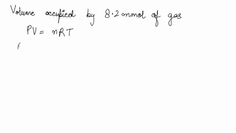 at-300-k-and-20-atm-the-compression-factor-of-a-gas-is-086-calculate-i-the-volume-occupied-by-82-mmol-of-the-gas-molecules-under-these-conditions-and-ii-an-approximate-value-of-the-second-vi-99374