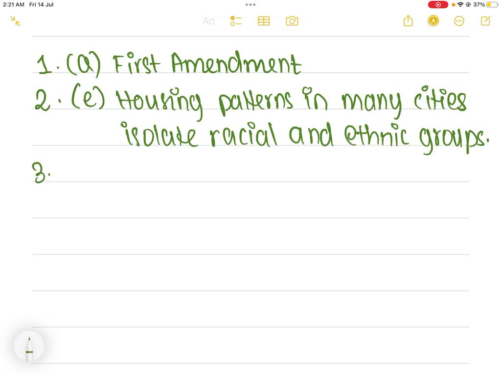 SOLVED 1.The government run by white people enforced racial