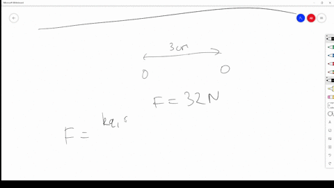 two-charges-separated-by-3-cm-exert-an-electric-force-of-32-n-on-each-other-if-the-charges-are-pulled-apart-so-that-they-are-now-12-cm-apart-the-electric-force-on-each-charge-will-now-be