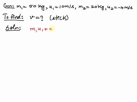 a-50-kg-object-is-moving-to-the-right-with-a-speed-of-10-ms-when-it-collides-with-a-20-kg-object-that-is-moving-to-the-left-with-a-speed-of-4-ms-the-two-objects-stick-together-during-the-col-05052