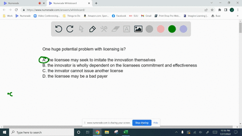 one-huge-potential-problem-with-licensing-is-a-the-licensee-mat-seek-to-imitate-the-innovation-themselves-b-the-innovator-is-wholly-dependent-on-the-licensees-commitment-and-effectiveness-c-53491