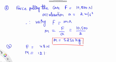 grade-8-science-law-of-inertia-newtons-the-cars-acceleration-rate-is-2-ms-what-2-a-car-is-pulled-with-force-of-10500-is-the-mass-of-the-car-10500-newtons-force-2-m-82-acceleration-given-aske-95876