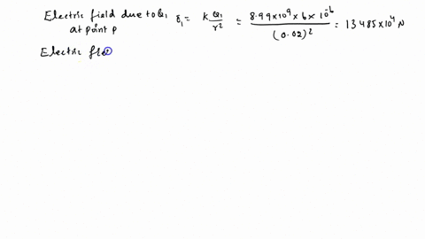 a-determine-the-electric-field-strength-at-a-point-100-cm-to-the-left-of-the-middle-charge-shown-in-the-figure-below-nc-6tui-ac-7a-b-if-a-charge-of-340-uc-is-placed-at-this-point-what-are-th-02717