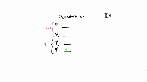 sketch-the-energy-levels-found-using-huckel-theory-for-butadiene-and-for-cyclobutadiene-using-these-huckel-theory-results-which-of-these-molecules-do-you-propose-to-be-stable-and-explain-your-reasonin