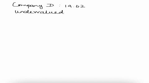question-27-o-mark-this-question-consider-the-price-to-book-ratios-of-the-following-companies-companya545-company-b1430-company-c1008-companyd1962-which-company-do-investors-believe-will-cre-93974