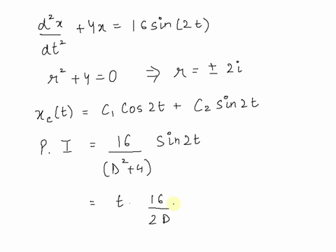 2-a-vertical-spring-having-a-spring-constant-of-4lbift-has-a-32-pound-weight-attached-to-it-initially-the-weight-is-at-rest-at-equilibrium-and-the-damping-force-is-negligible-a-force-given-b-68137