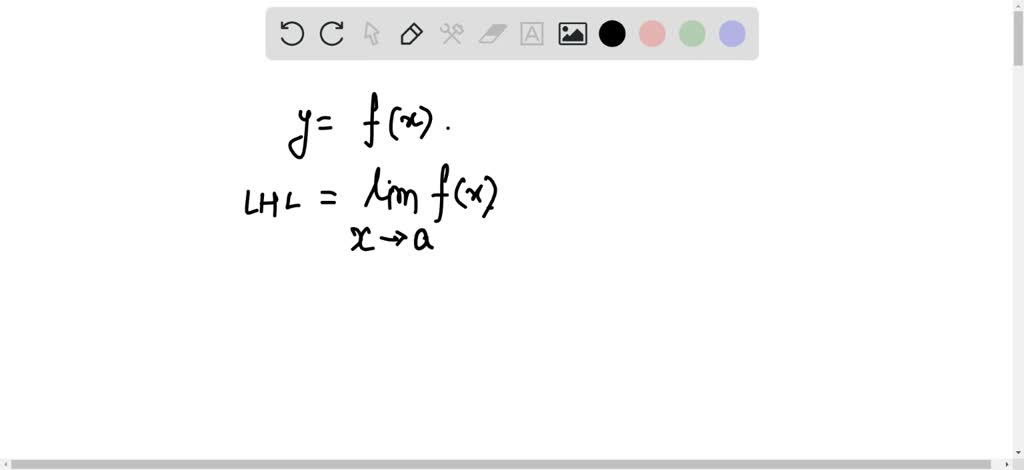 SOLVED: Right and left limit notations