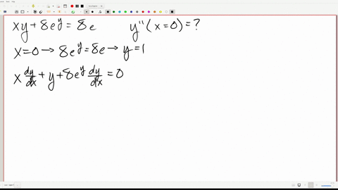 if-xy-8ey-8e-find-the-value-of-y-at-the-point-where-x-0-49045