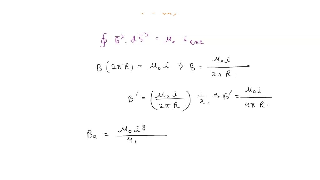 SOLVED: Chapter 29 Problem 025 wire with current 8.26 is shown in the ...