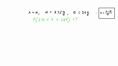 a-particular-fruits-weights-are-normally-distributed-with-a-mean-of-275-grams-and-a-standard-deviation-of-34-gramsif-you-pick-one-fruit-at-random-what-is-the-probability-that-it-will-weigh-b-36781