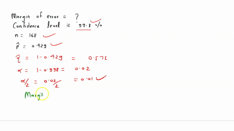 assume-that-a-sample-is-used-to-estimate-a-population-proportion-p-find-the-margin-of-error-me-that-corresponds-to-a-sample-of-size-168-with-429-successes-at-a-confidence-level-of-998-me-answer-should