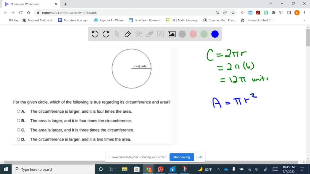 SOLVED: Please help with this one problem ASAP. For the given circle ...