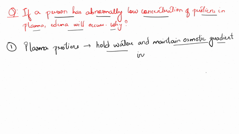 if-a-person-has-an-abnormally-low-concentration-of-proteins-in-hisher-plasma-edema-accumulation-of-fluid-in-the-tissues-will-occur-why-70837