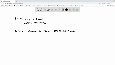 what-is-the-molarity-of-the-resulting-solution-when-300-ml-of-a-0600-m-aqueous-solution-is-diluted-by-the-addition-of-450-ml-of-water-assume-volumes-are-additive-a-0450-m-b-0257-m-c-0240-m-d-74855