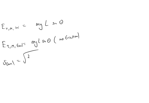 a-skier-glides-down-an-incline-plane-of-length-starting-from-rest-the-ski-slope-makes-an-angle-with-the-horizontal-what-is-the-speed-v-of-the-skier-at-the-bottom-of-the-plane-choose-your-coo-68382
