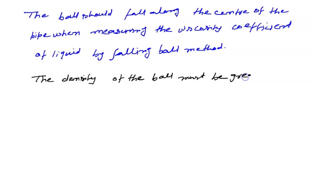 SOLVED Obtain several liquids of differing viscosity (water, cooking