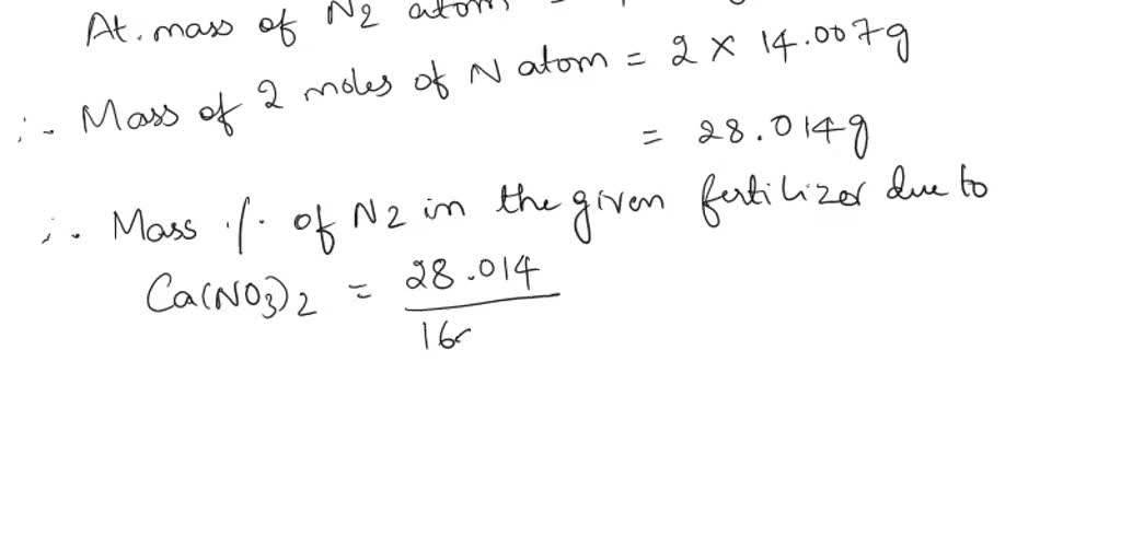 SOLVED To help farmers and gardeners commercial fertilizers have big