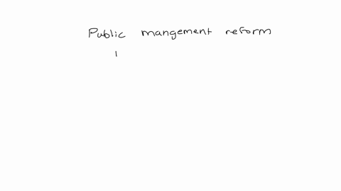 define-public-management-reform