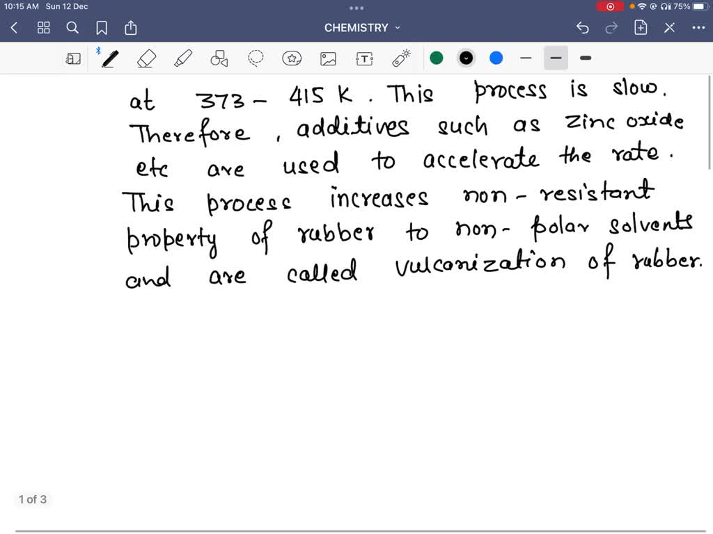 SOLVED What is vulcanization of rubber and how it affects the