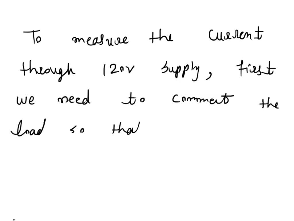 SOLVED a clamp on ammeter has both wires clamped on a teo wire 120