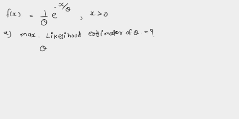 1_-let-x1-xn-be-a-random-sample-from-a-distribution-with-the-pdf-e-e-x-0-00-a-find-the-maximum-likelihood-estimator-of-0-b-find-the-method-of-moments-estimator-of-0-are-the-estimators-in-and-35553