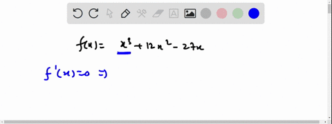 find-the-critical-numbers-of-the-function-enter-your-answers-as-a-comma-separated-list-if-an-answer-does-not-exist-enter-dne-fx-x3-12x2-27x-00004