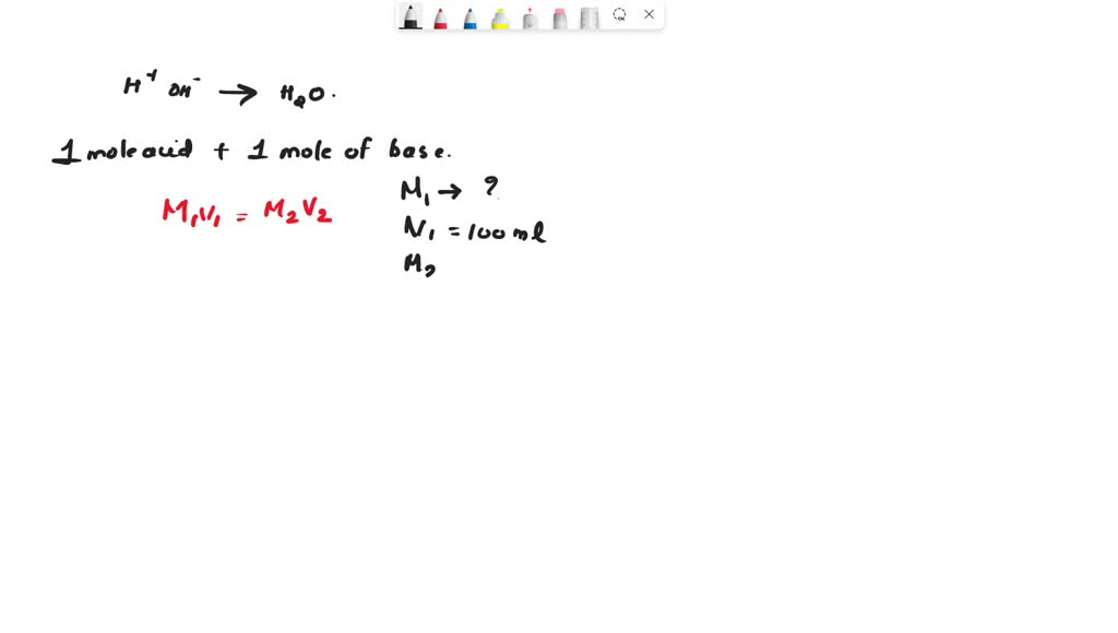 SOLVED: What is the concentration of hydrogen ion, H+, present in a ...