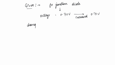 when-a-voltage-drop-across-a-pn-junction-diode-is-increased-from-070-v-to-071v-the-change-in-the-diode-current-is-10-ma-what-is-the-dynamic-resistance-of-diode